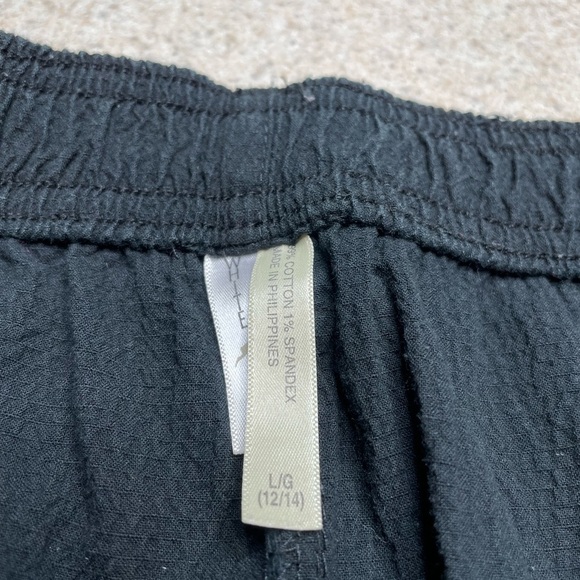 White Stag Black Long Shorts Cotton Size Large - Picture 4 of 6